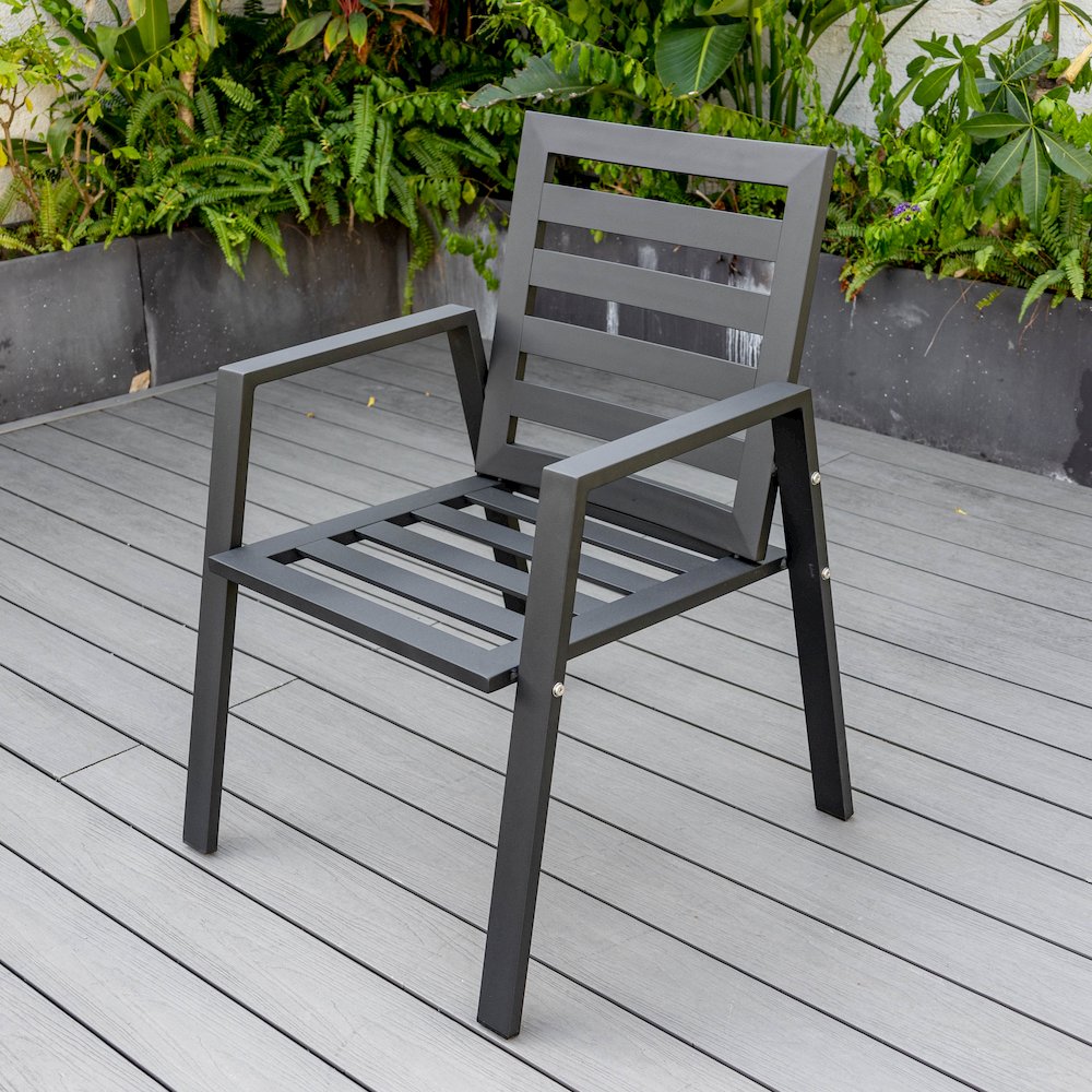 Chelsea Modern Patio Dining Armchair Set of 2