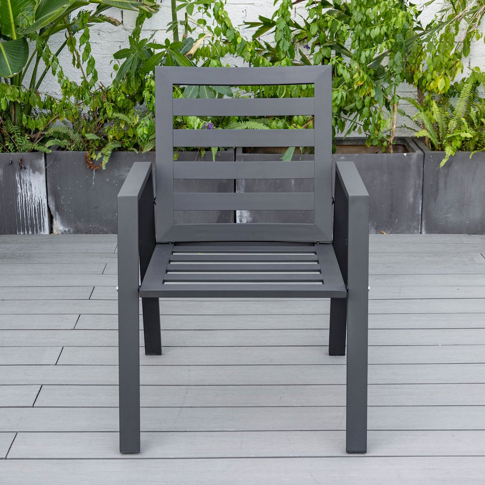 Chelsea Modern Patio Dining Armchair Set of 2