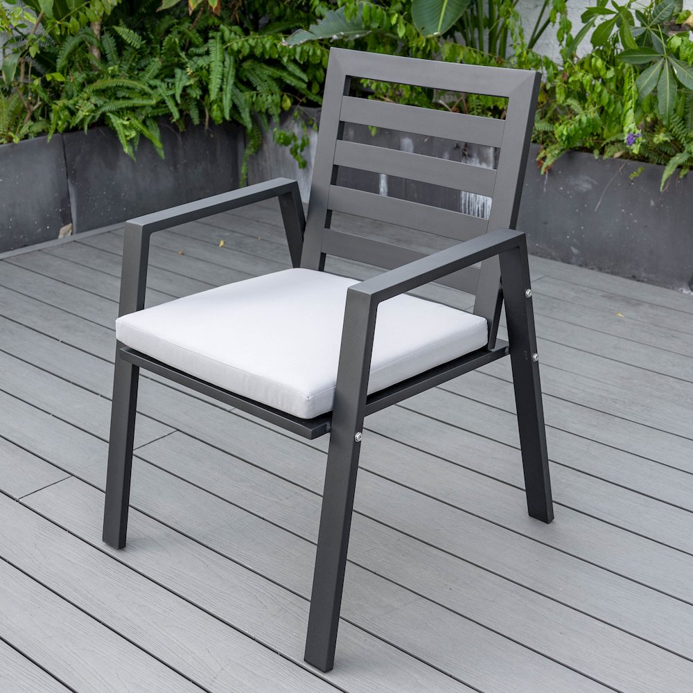 Chelsea Modern Patio Dining Armchair Set of 2