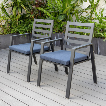 Chelsea Modern Patio Dining Armchair Set of 2
