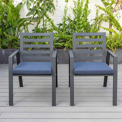 Chelsea Modern Patio Dining Armchair Set of 2