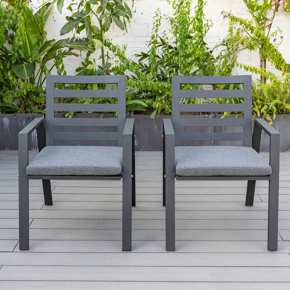 Chelsea Modern Patio Dining Armchair Set of 2
