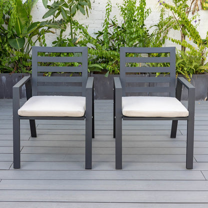 Chelsea Modern Patio Dining Armchair Set of 2