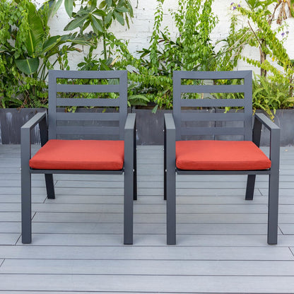 Chelsea Modern Patio Dining Armchair Set of 2
