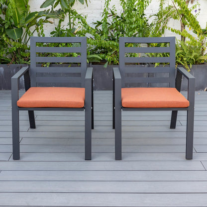 Chelsea Modern Patio Dining Armchair Set of 2