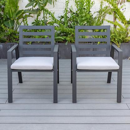 Chelsea Modern Patio Dining Armchair Set of 2