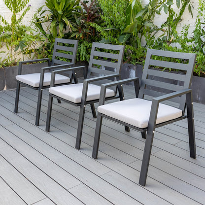 Chelsea Modern Patio Dining Armchair Set of 2