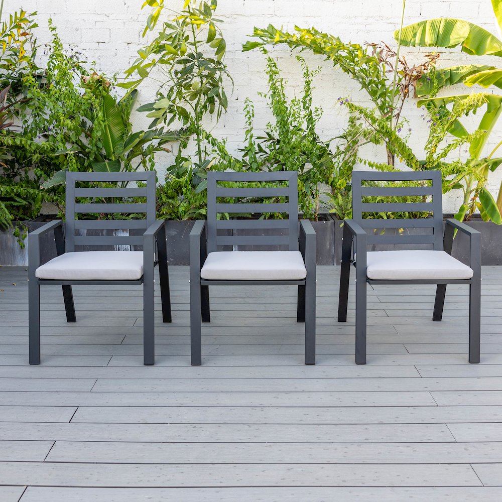 Chelsea Modern Patio Dining Armchair Set of 2