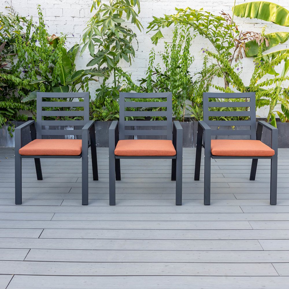 Chelsea Modern Patio Dining Armchair Set of 2