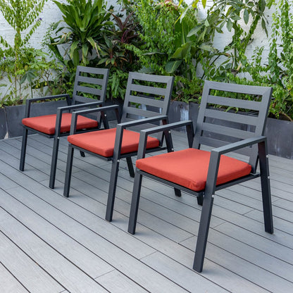 Chelsea Modern Patio Dining Armchair Set of 2