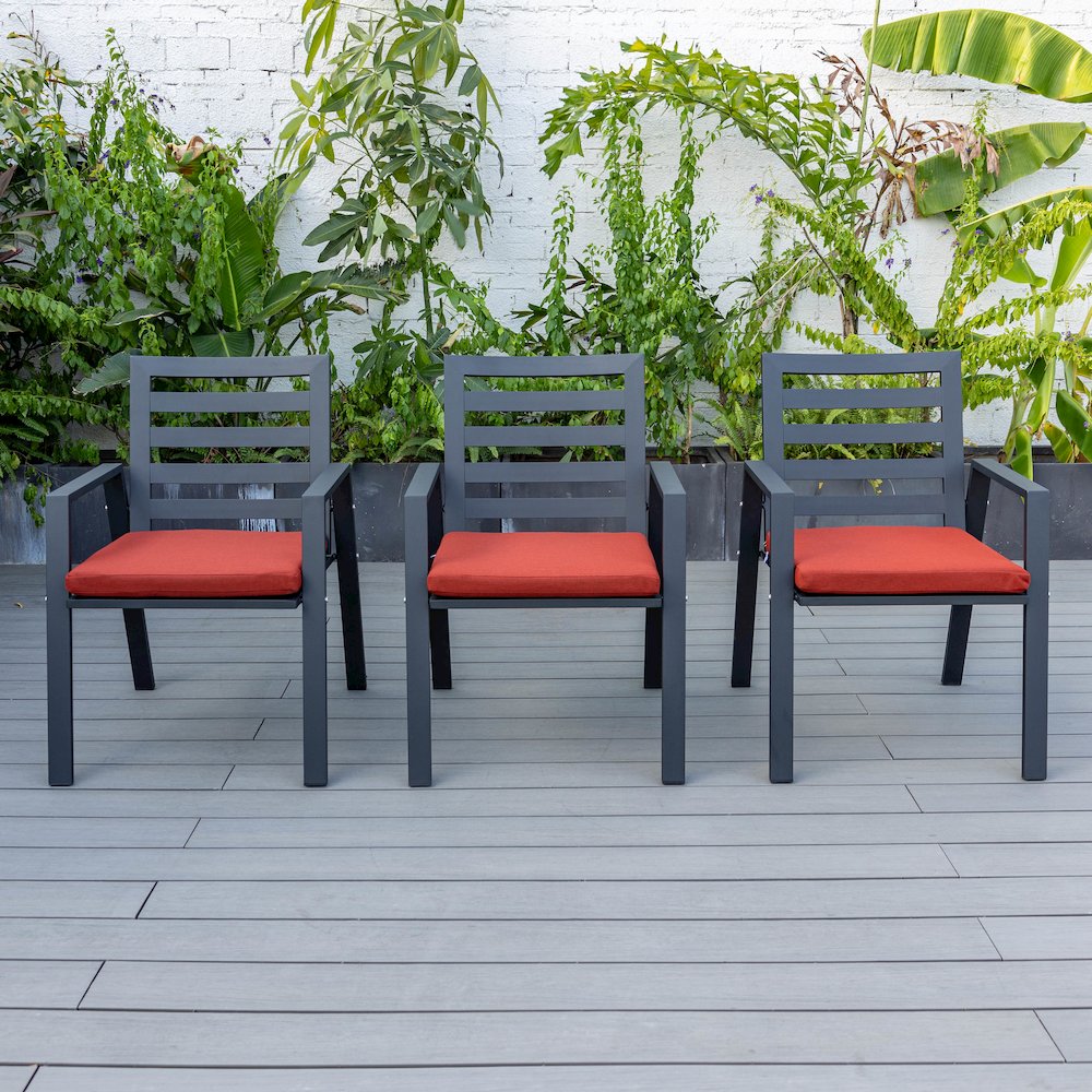 Chelsea Modern Patio Dining Armchair Set of 2