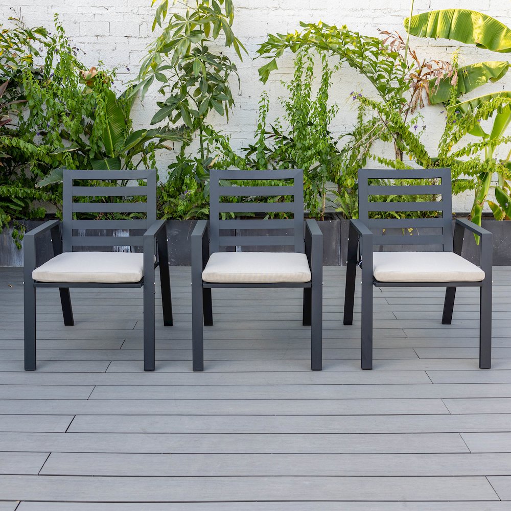 Chelsea Modern Patio Dining Armchair Set of 2