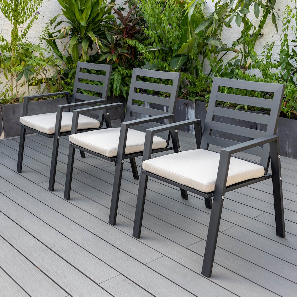 Chelsea Modern Patio Dining Armchair Set of 2