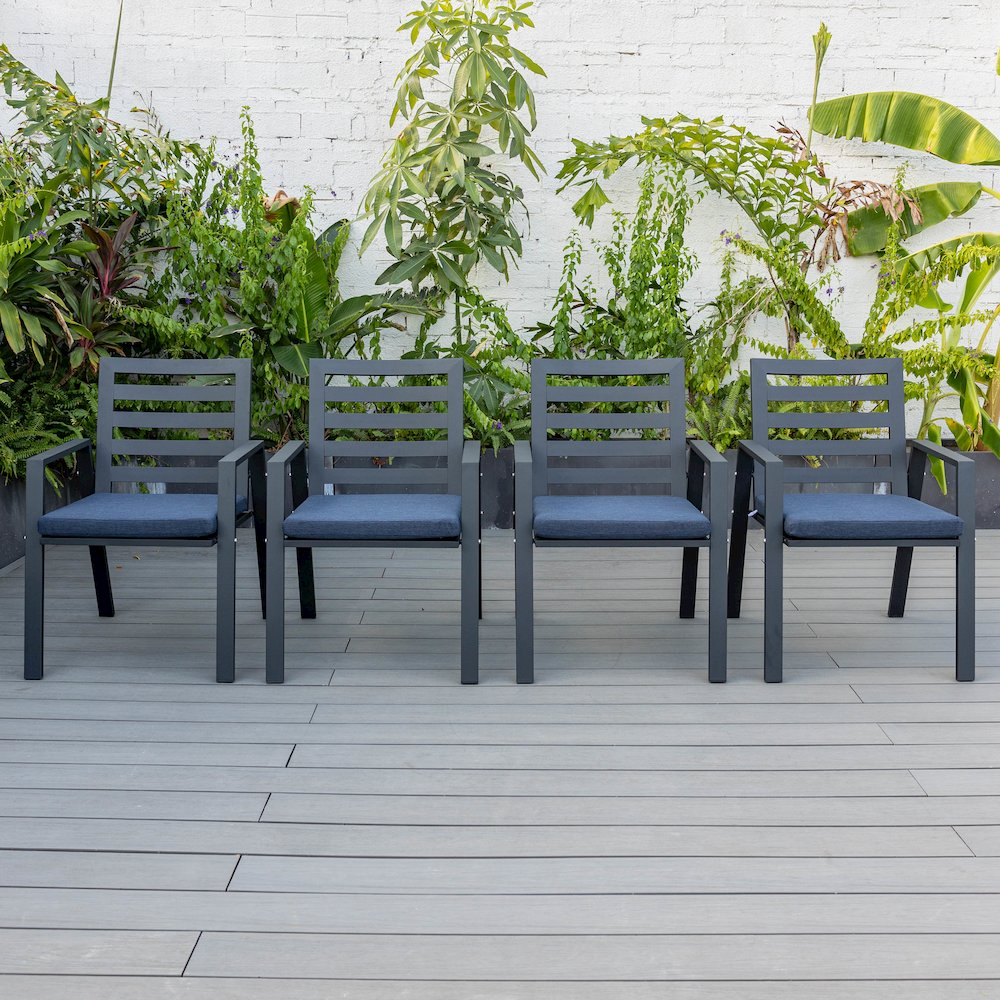 Chelsea Modern Patio Dining Armchair Set of 2