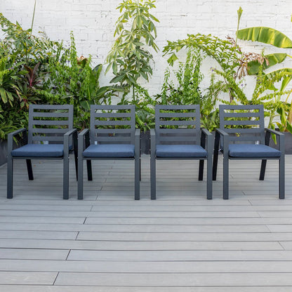 Chelsea Modern Patio Dining Armchair Set of 2