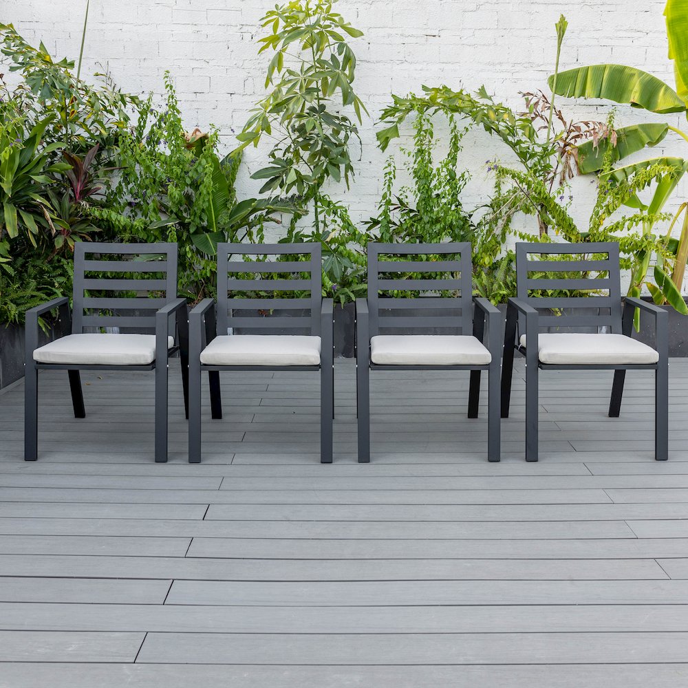 Chelsea Modern Patio Dining Armchair Set of 2