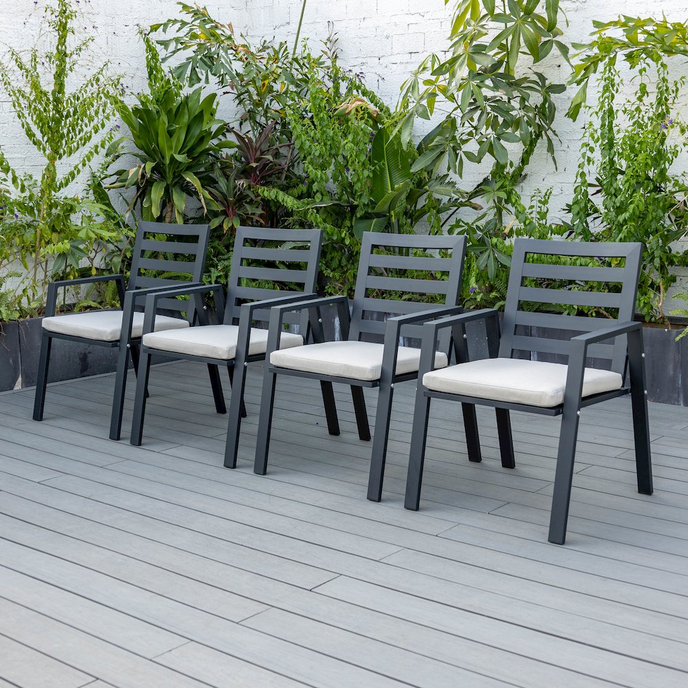 Chelsea Modern Patio Dining Armchair Set of 2