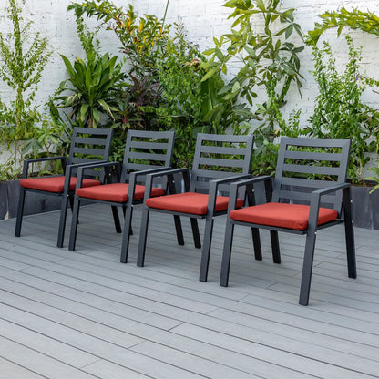 Chelsea Modern Patio Dining Armchair Set of 2