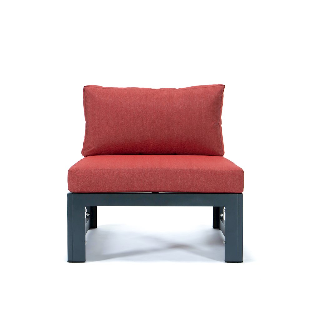 Chelsea 5-Piece Middle Patio Chairs and Fire Pit Table