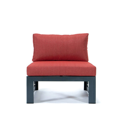 Chelsea 5-Piece Middle Patio Chairs and Fire Pit Table