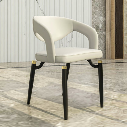 Entice Collection Modern Dining Chair Set of 2 in Grey
