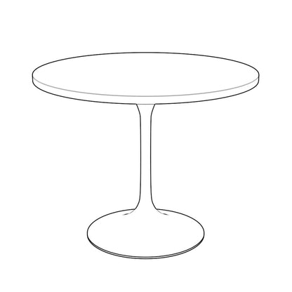 Verve Collection 36 Round Dining Table