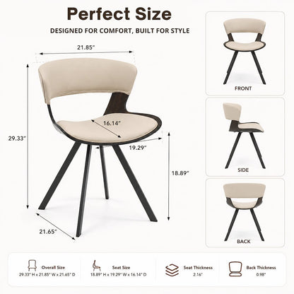 Marion Transparent Acrylic Modern Chair