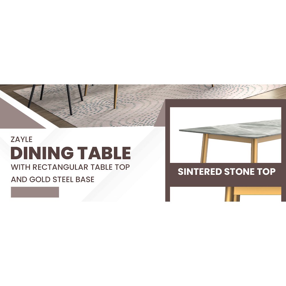 Zayle Series Modern Dining Table