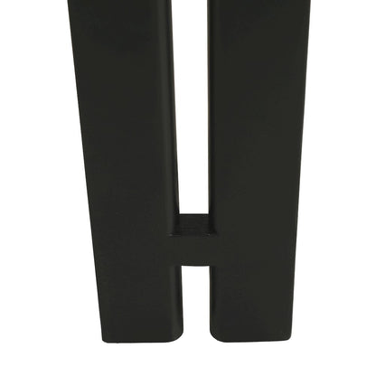 Velo Series Modern Dining Cha...Black Wood with Off White Seat Set of 4