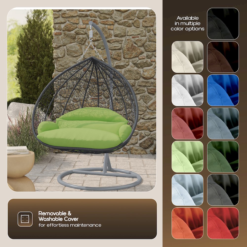 Recluse Collection Modern Outdoor Swing Chair