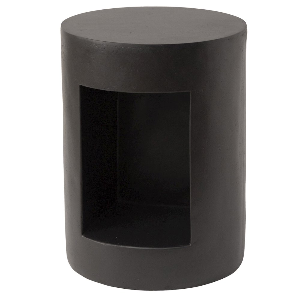 Modern Side End Table Nook Series In Black