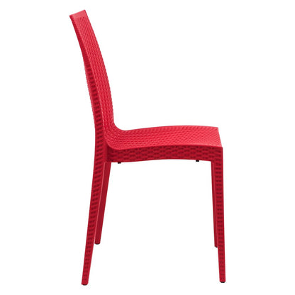 Weave Mace Indoor/Outdoor Dining Chair (Armless)