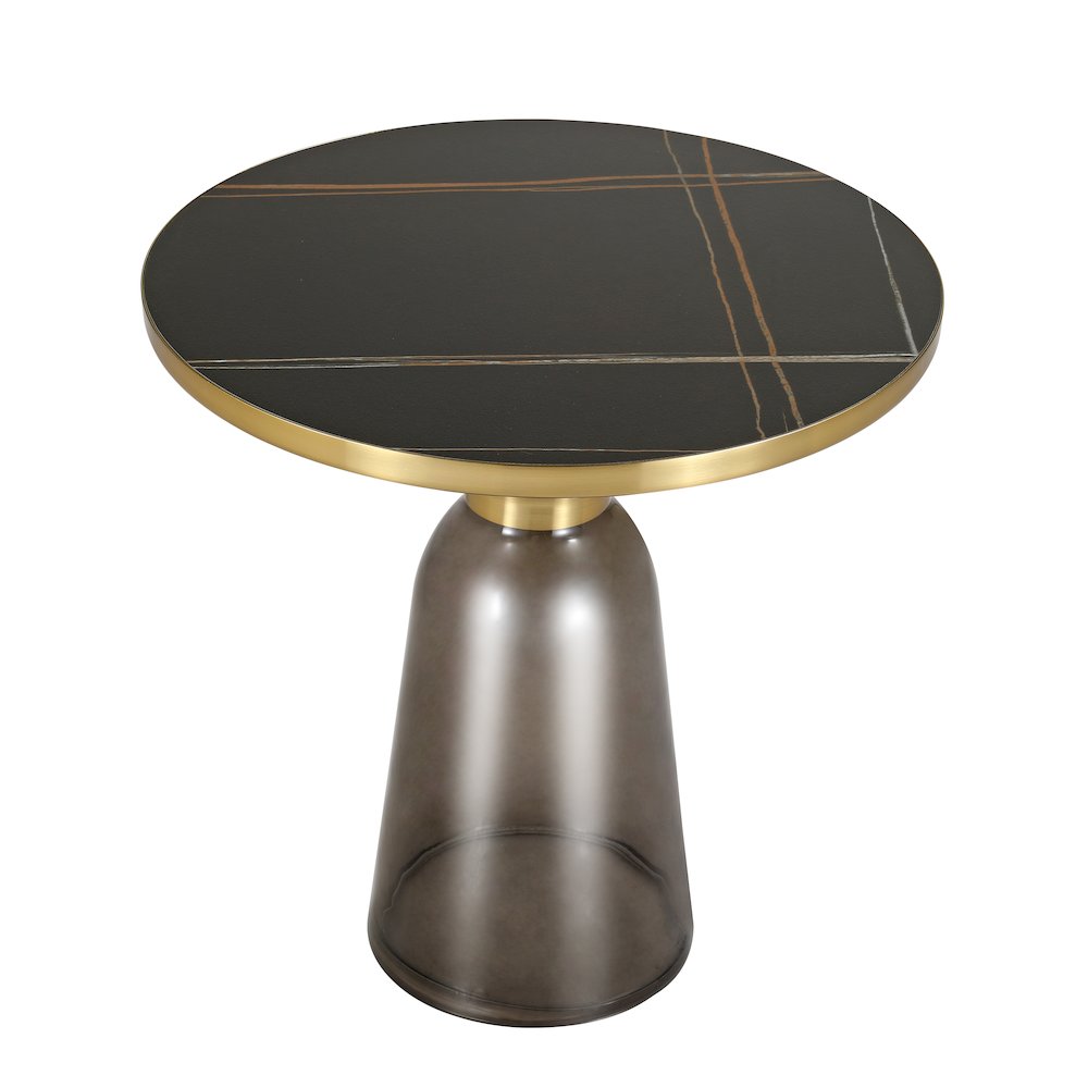 Tully Collection Glass side Table