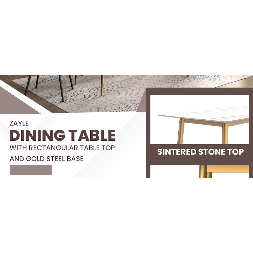 Zayle Series Modern Dining Table