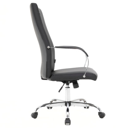 Sonora Modern High-Back Leather Office Chair