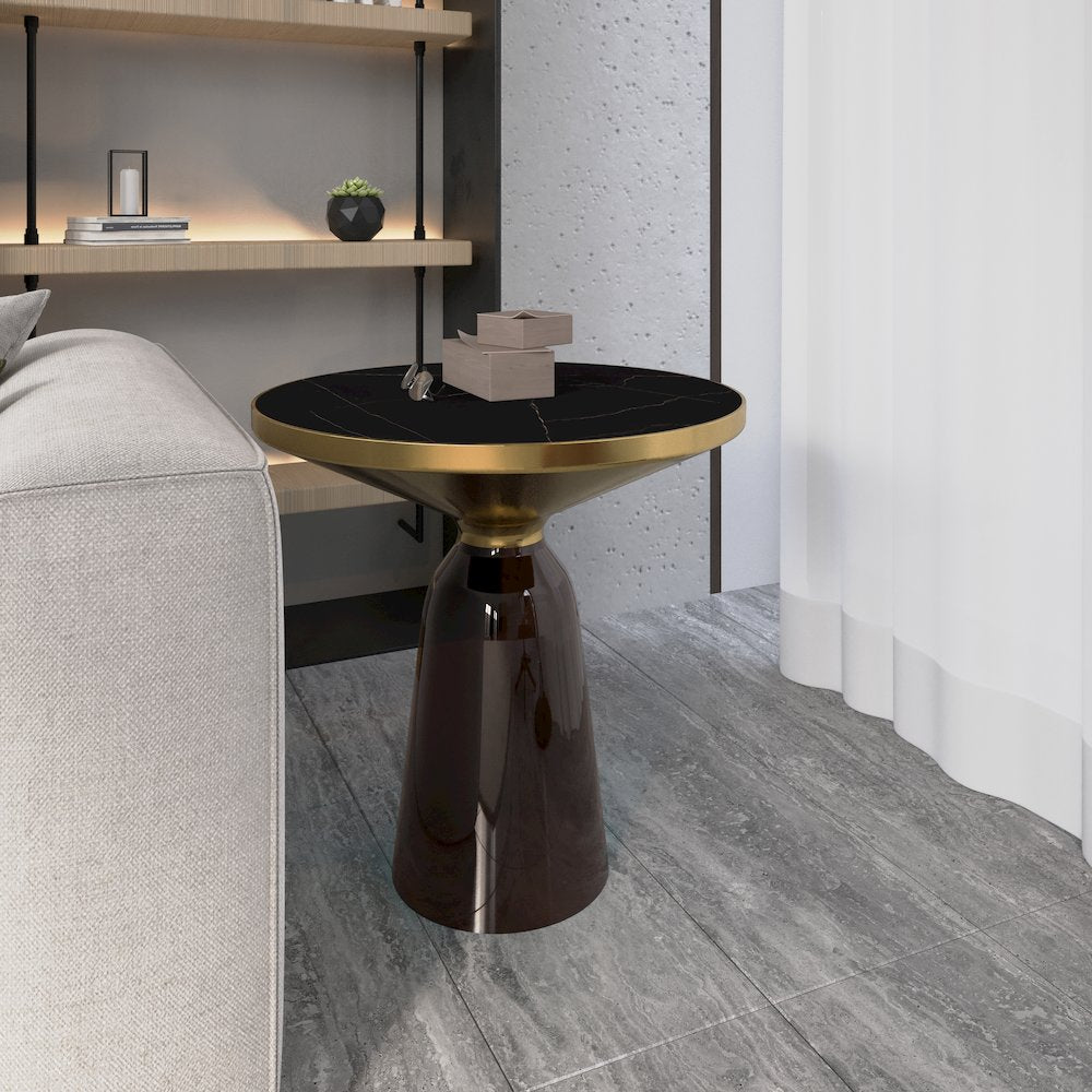 Tully Collection Glass side Table