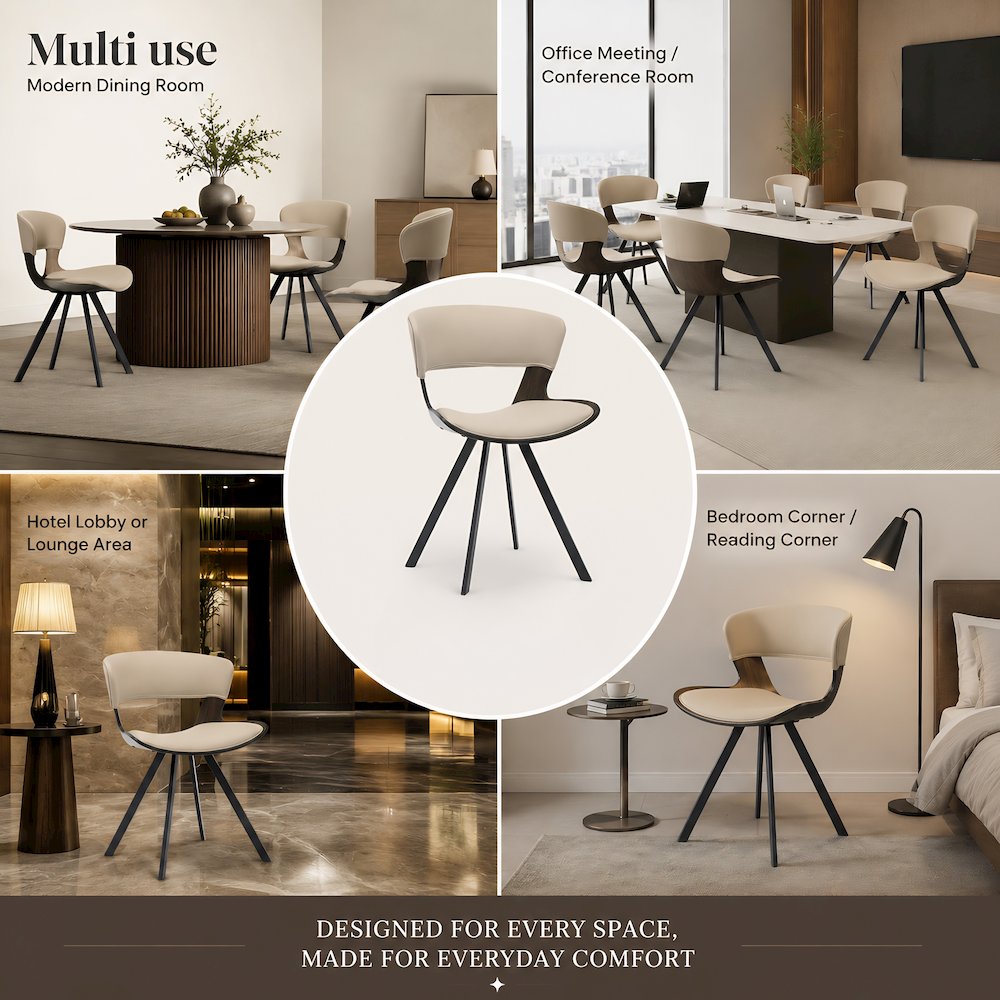 Murray Modern Dining Chair, Set of 2