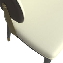 Aria Series Modern Dining Chair in Black Set of 2