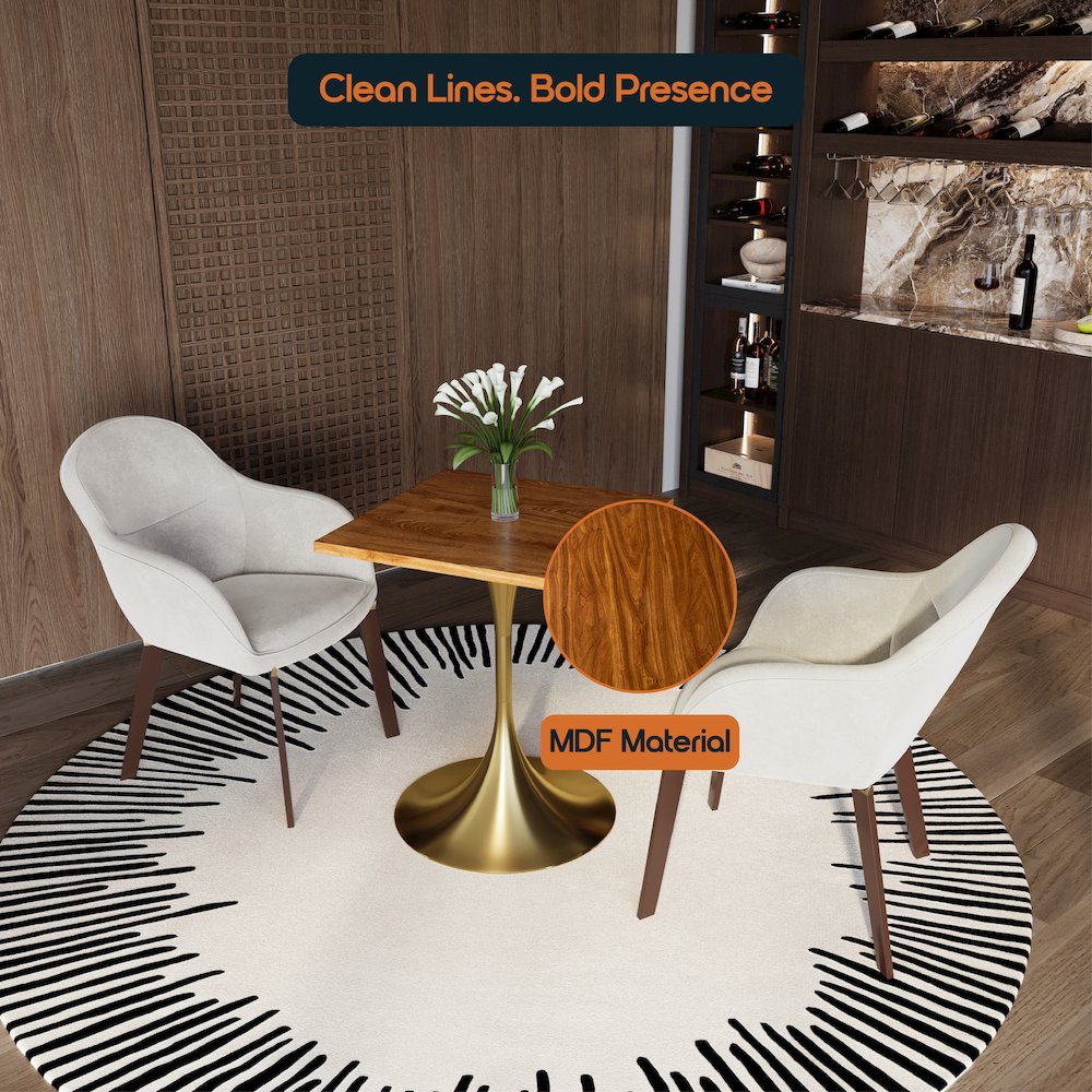 Verve Collection 24 Square Dining Table
