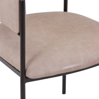 Cyril Collection Modern Chair in Taupe