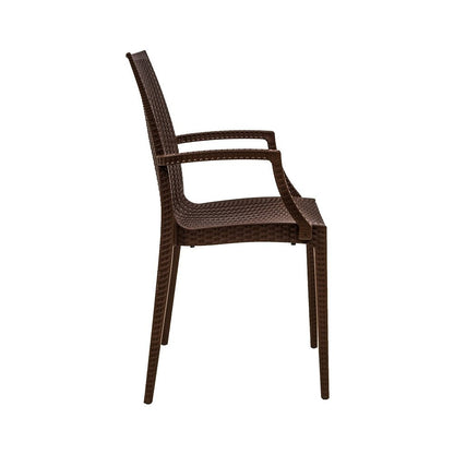 Weave Mace Indoor/Outdoor Chair (With Arms)