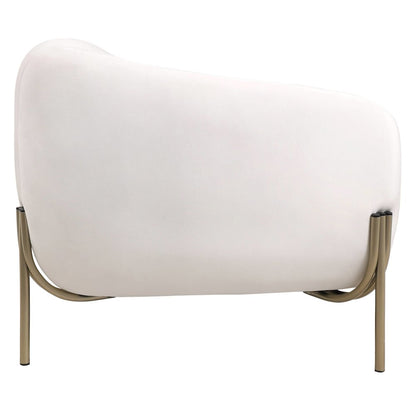 Zuno Three-Seater Sofa Upholstered in Velvet Wide Couch