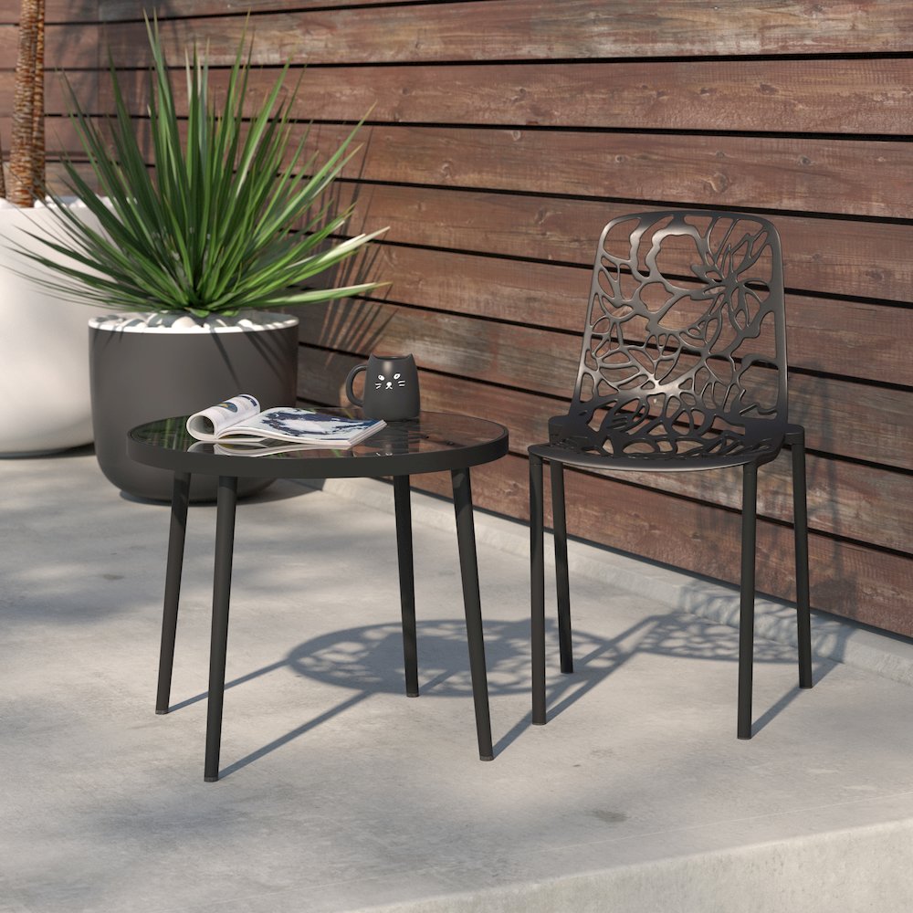 Modern Devon Aluminum Chair