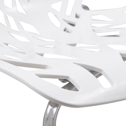 Modern Asbury Dining Chair w/ Chromed Legs