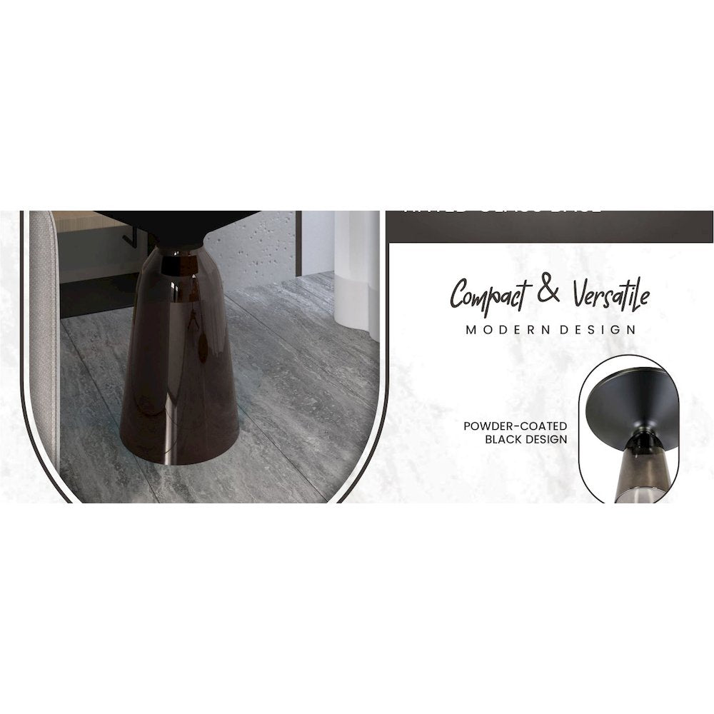 Tully Collection Glass side Table
