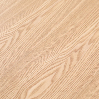Tule Modern 71" Oval Dining Table in Natural Wood
