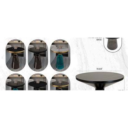 Tully Collection Glass side Table