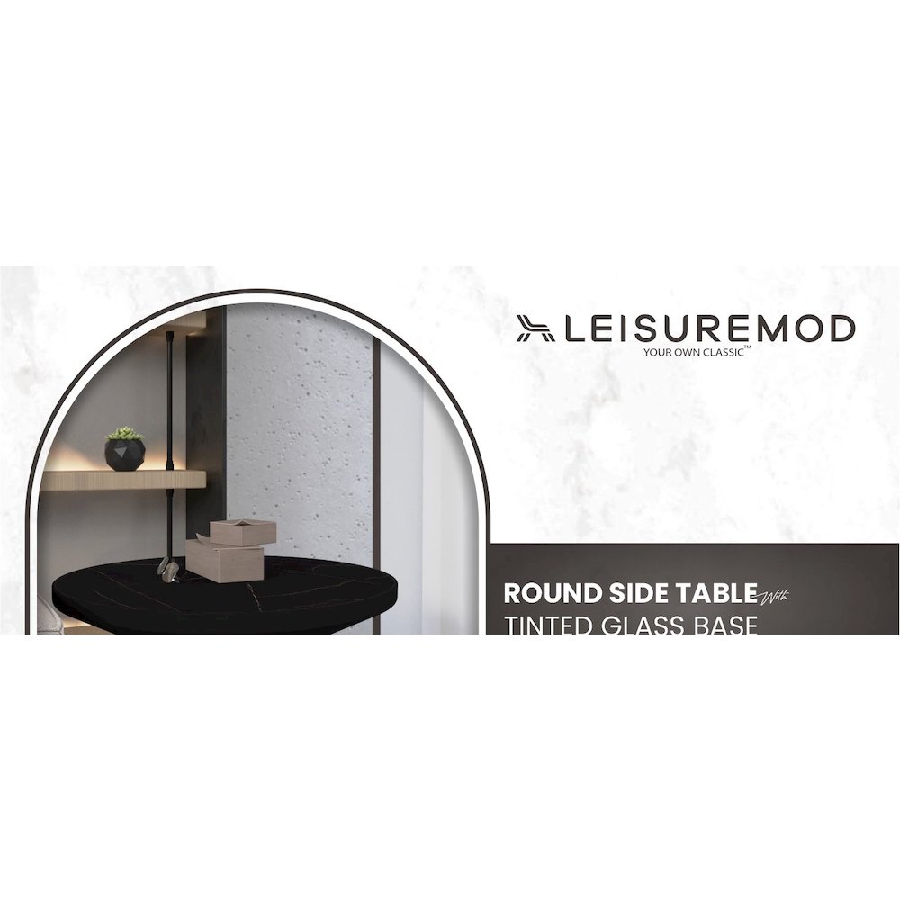 Tully Collection Glass side Table