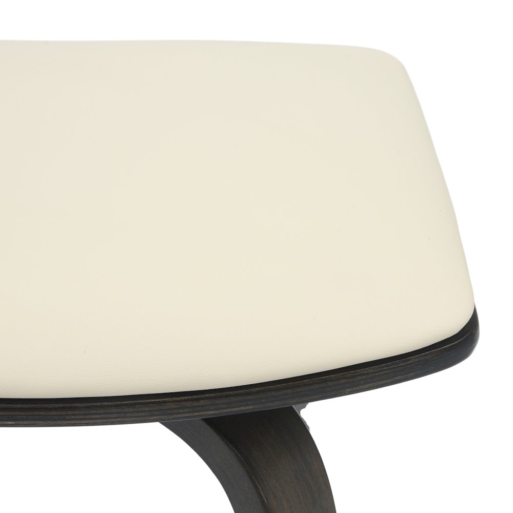 Wooden Counter Stool in Taupe