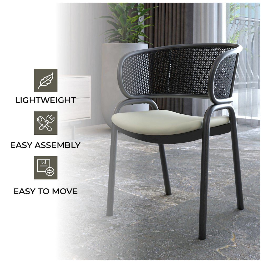 Ervilla Dining Armchair Set of 2